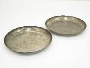 銀仕上銘々皿2客